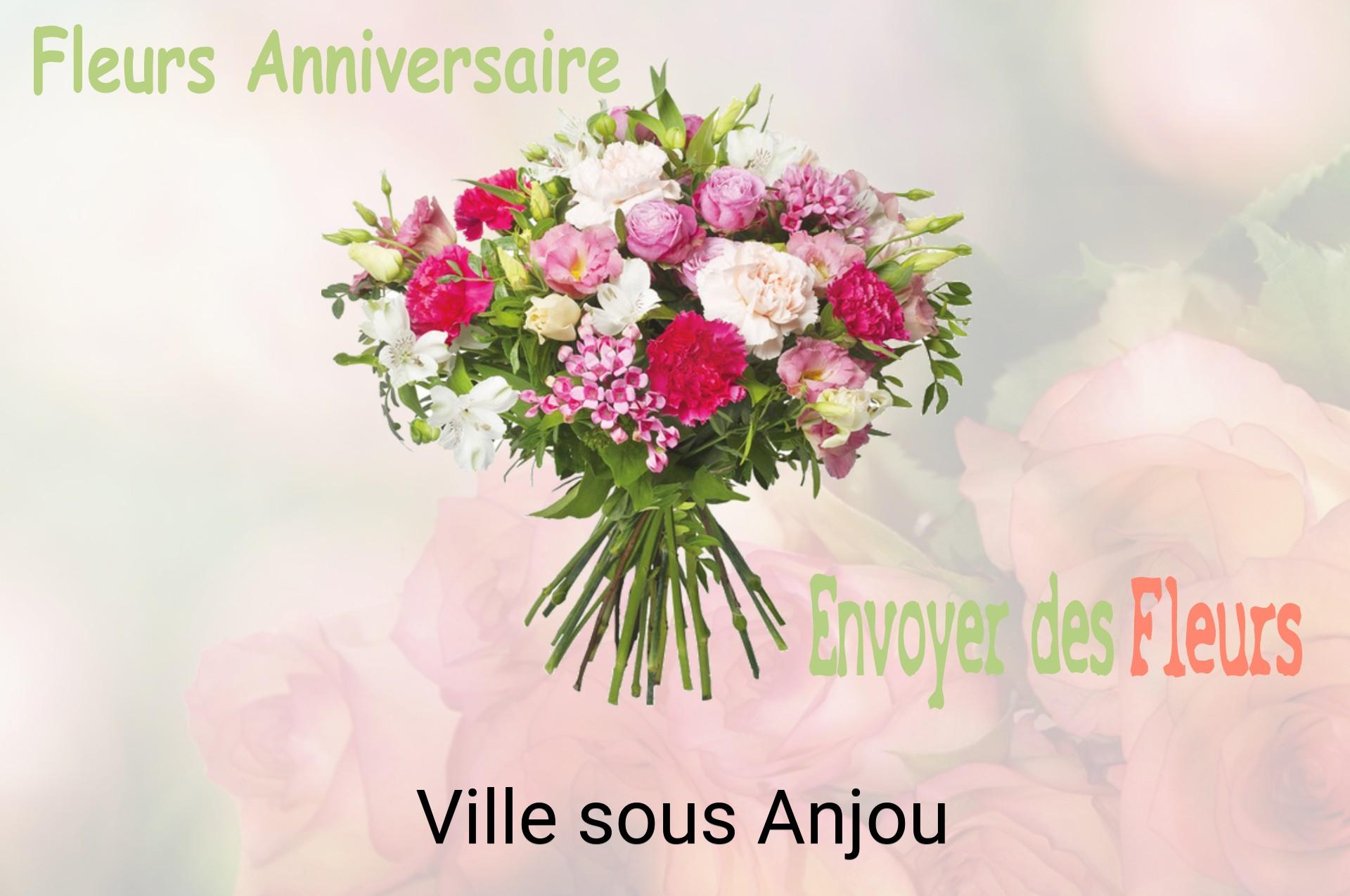 Bouquet de fleurs d’anniversaire livré à Ville-sous-Anjou